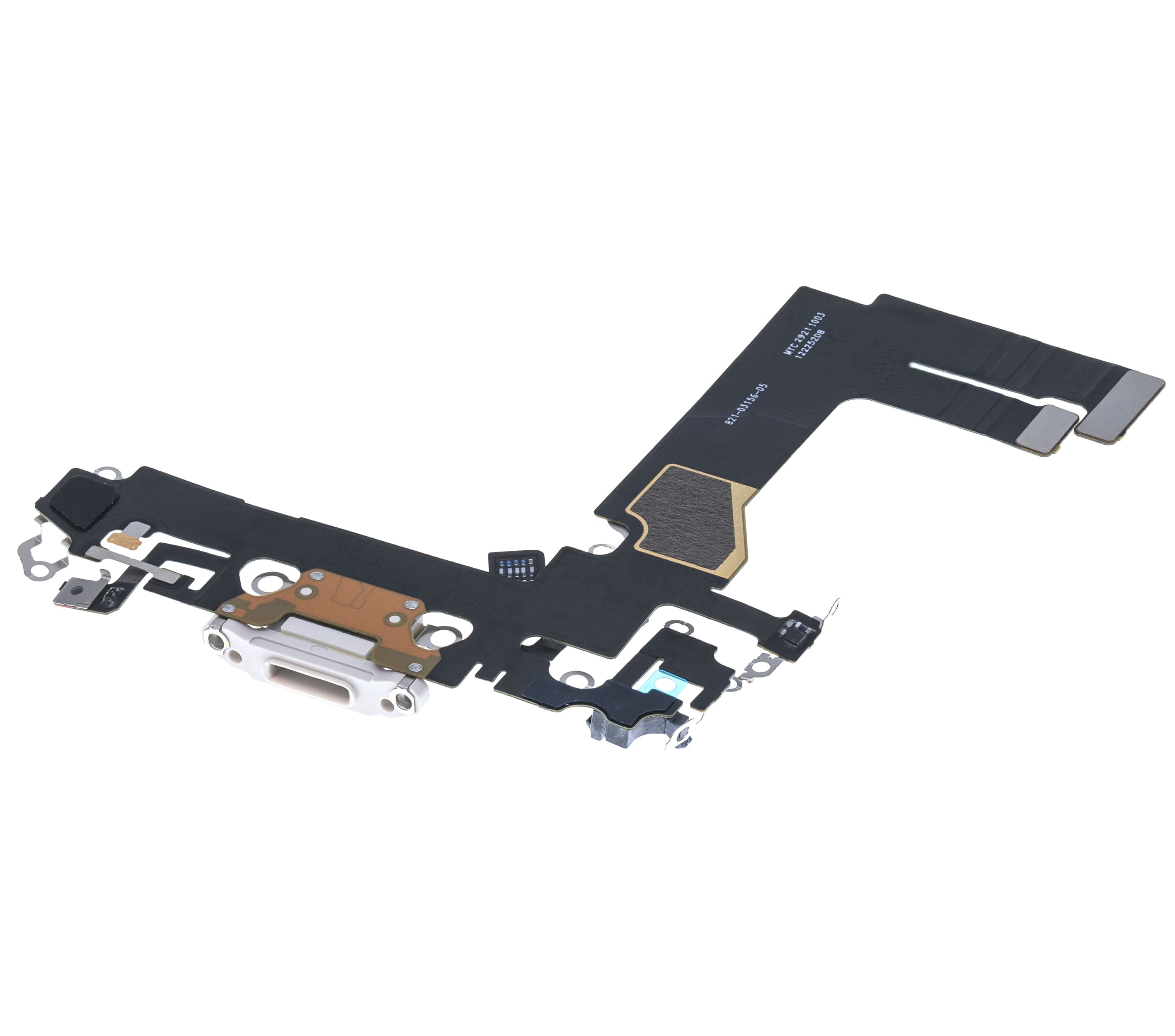 Charging Port Flex Cable Compatible For iPhone 13 Mini (Premium) (Starlight)
