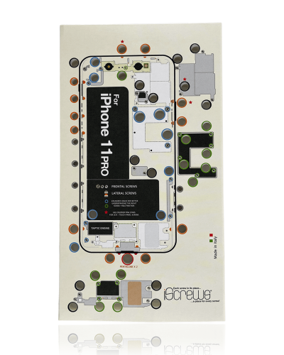 iScrews Position Mat Compatible For iPhone 11 Pro (dottorpod)