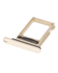 Dual Sim Card Tray Compatible For iPhone 13 Pro / 13 Pro Max (Gold)