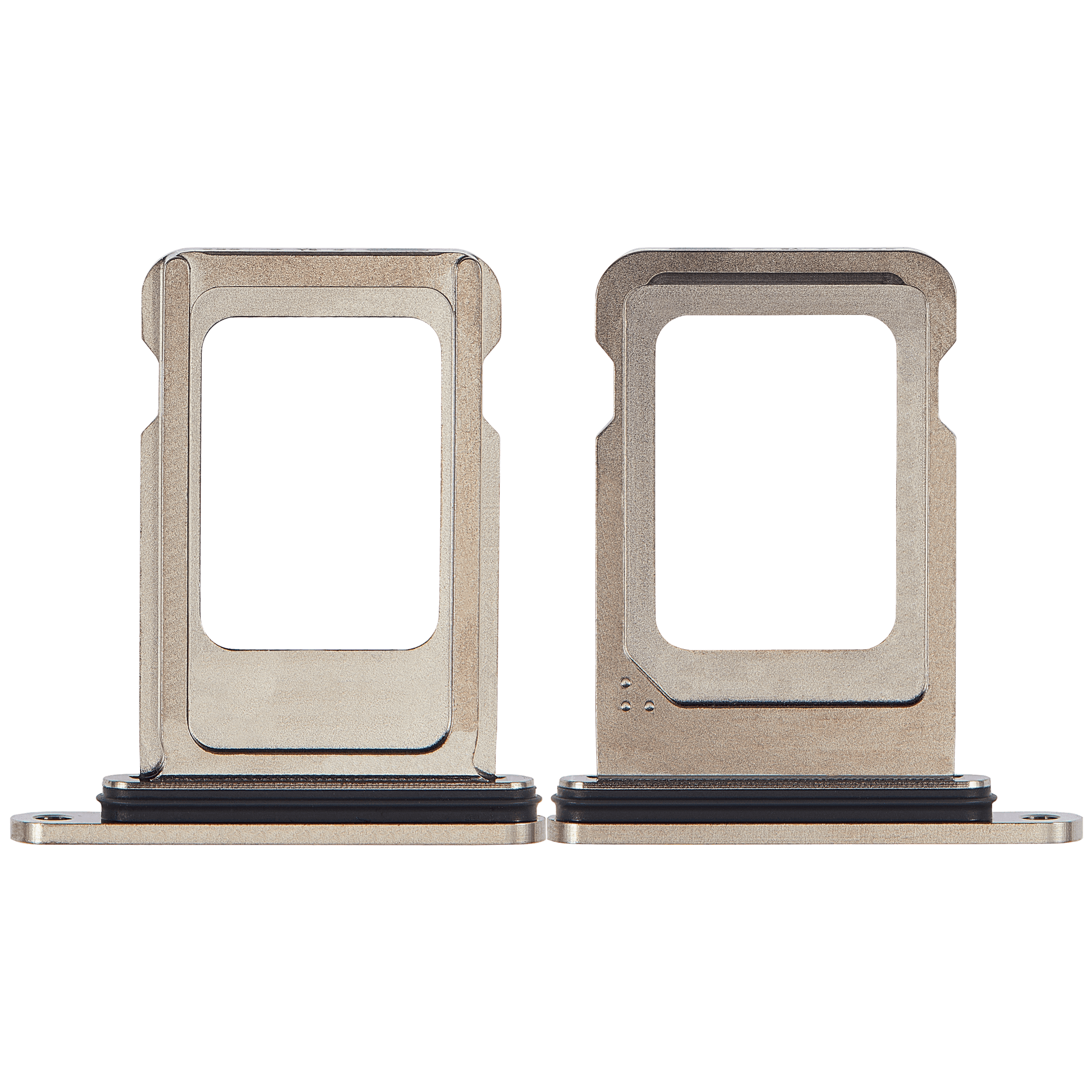 Single Sim Card Tray Compatible For iPhone 15 Pro / 15 Pro Max (Natural Titanium)
