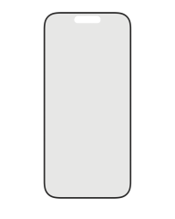 Casper Pro Edge Tempered Glass Compatible For iPhone 15 Pro (Retail Pack) (Clear)