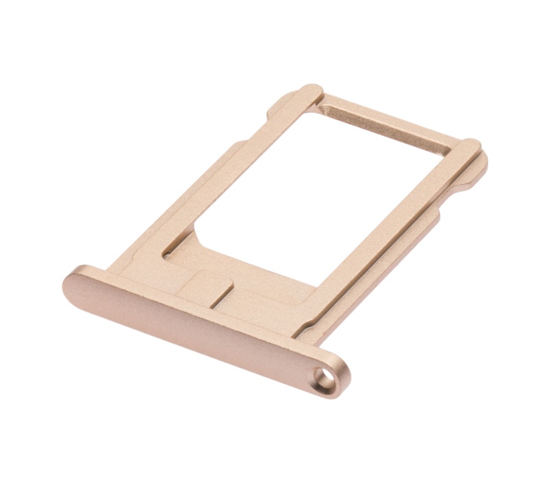 Sim Tray Compatible For iPhone 6 (Gold)