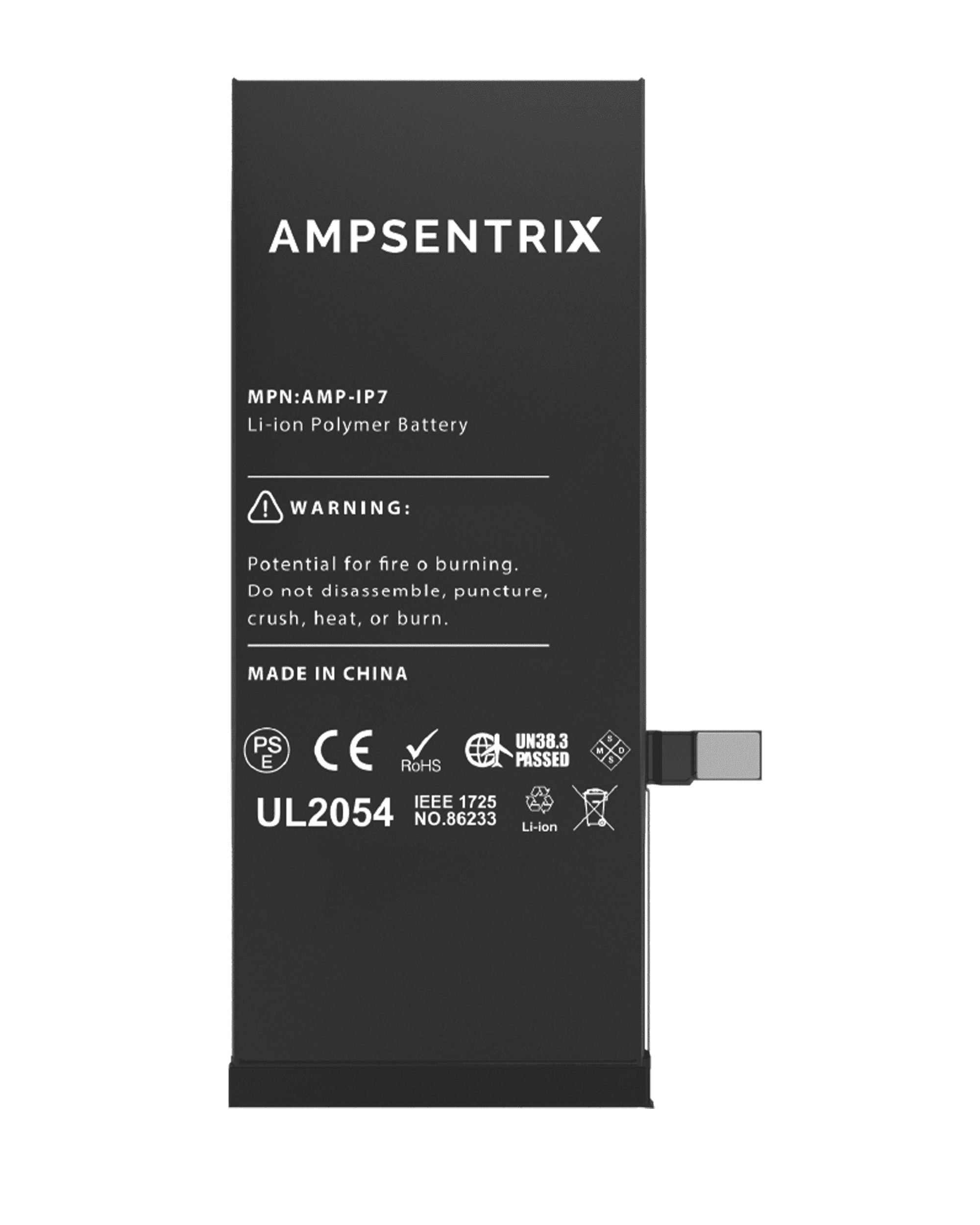 Replacement Battery Compatible For iPhone 7 (AmpSentrix Basic)