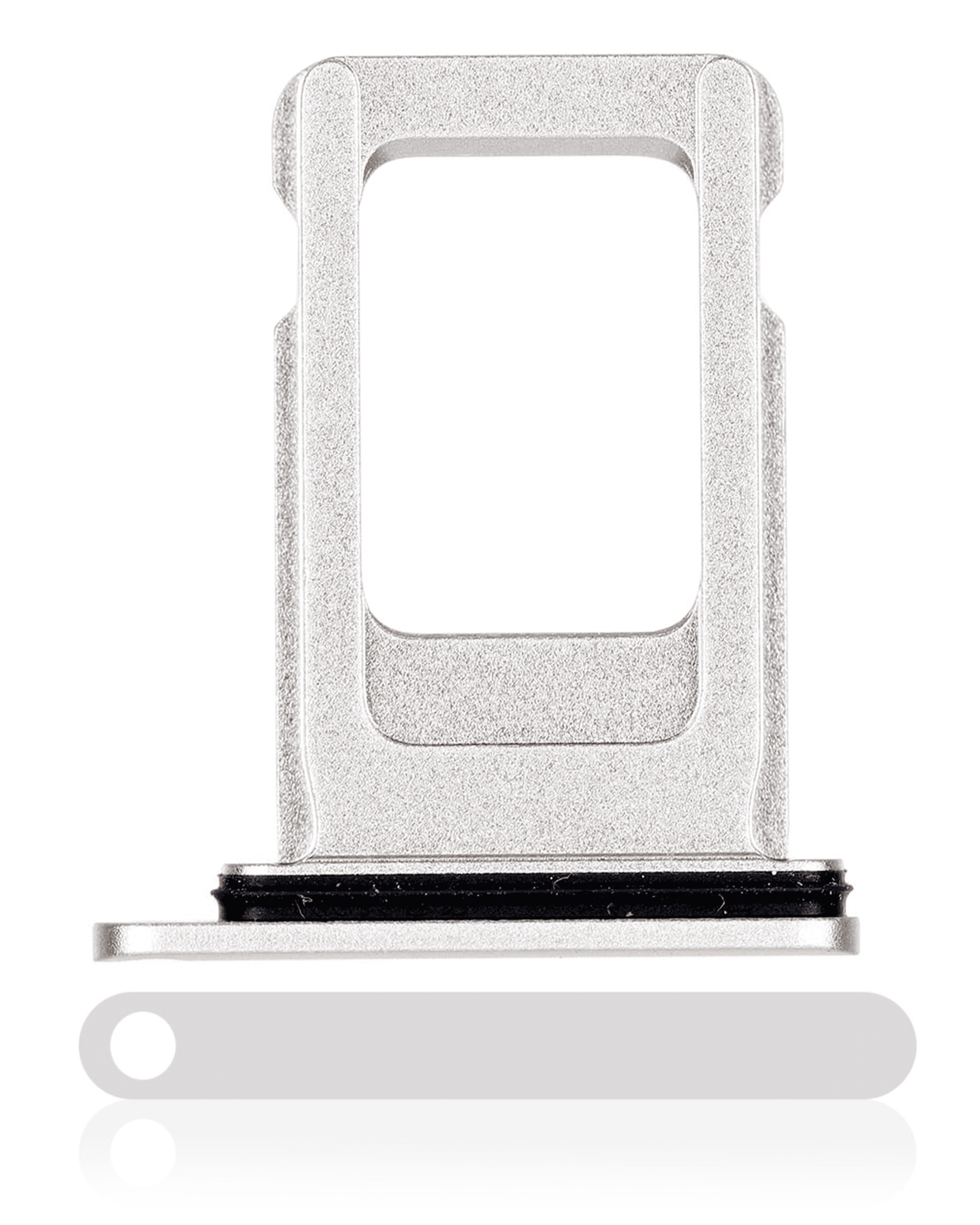 Single Sim Card Tray Compatible For iPhone 11 (White)