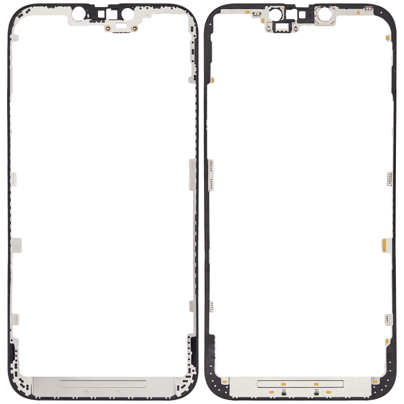 LCD Frame Without Glue Compatible For iPhone 14 Plus (10 Pack)