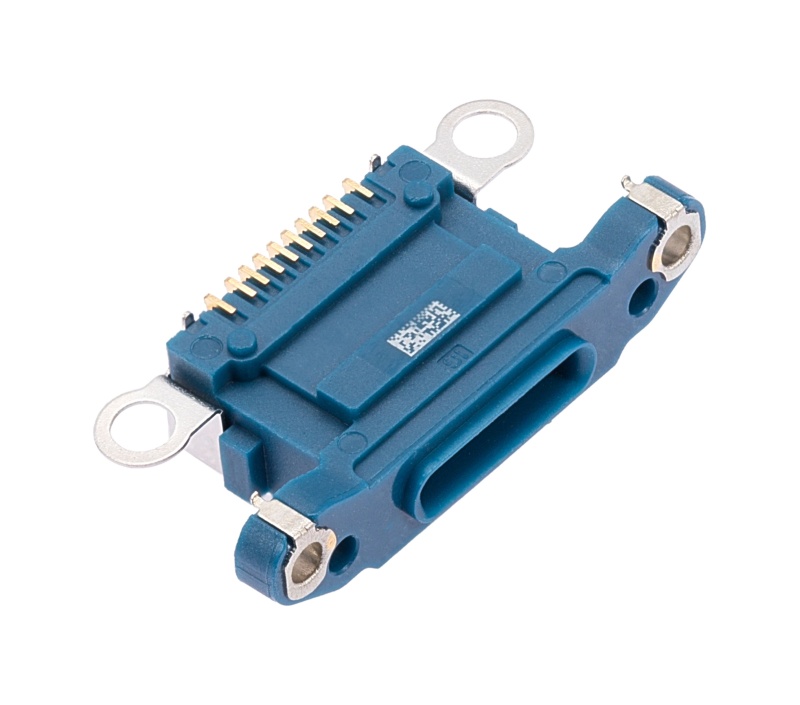 Charging Port Only Compatible For iPhone 13 / 13 Mini (10 Pack) (Blue)
