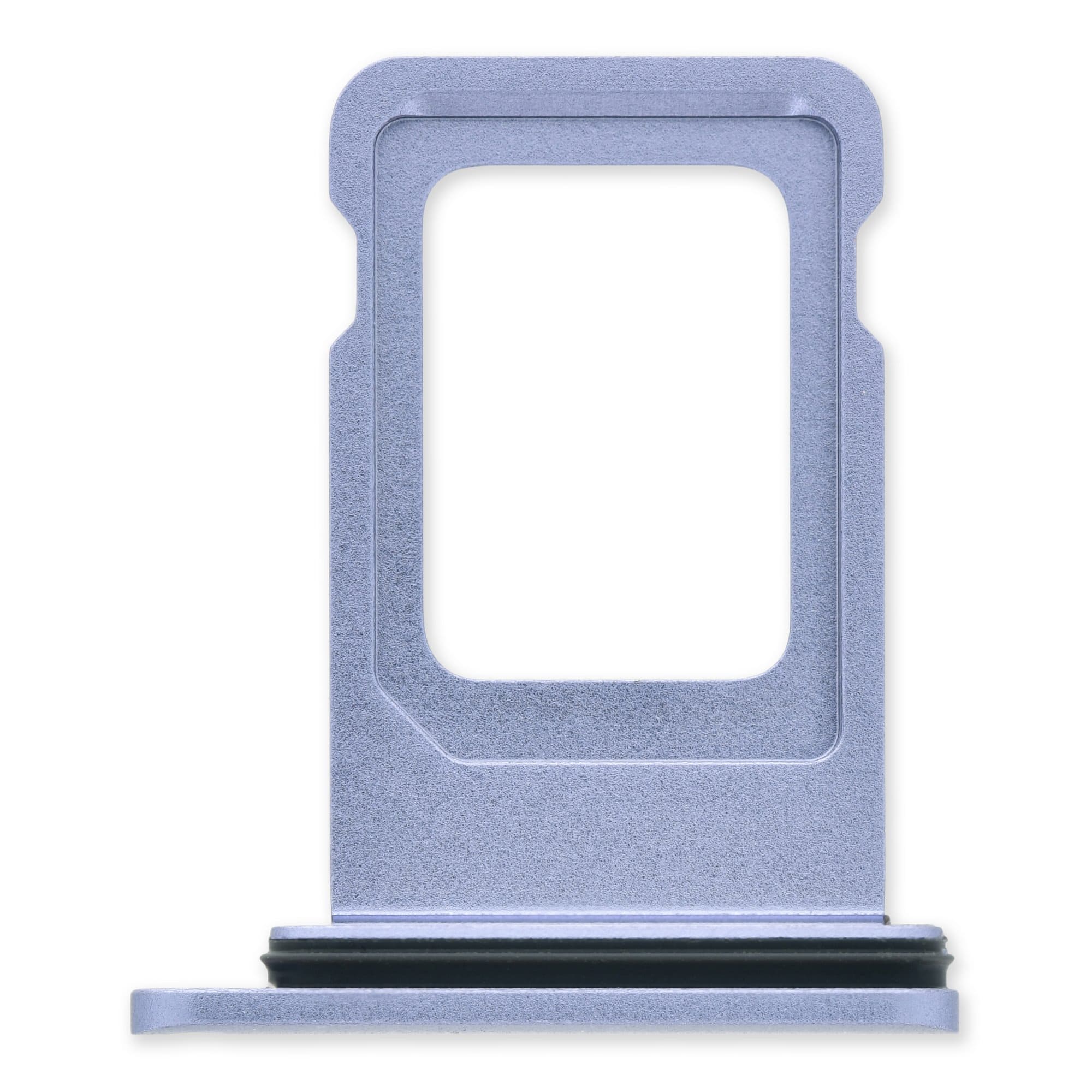 Dual Sim Card Tray Compatible For iPhone 11 (Purple)