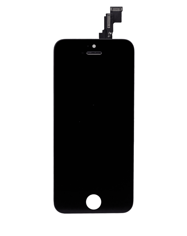 Complete LCD Assembly Compatible For iPhone 5C (With Front Camera: Prox Sensor & Ear Speaker) (Aftermarket Plus: Tianma) (Black)