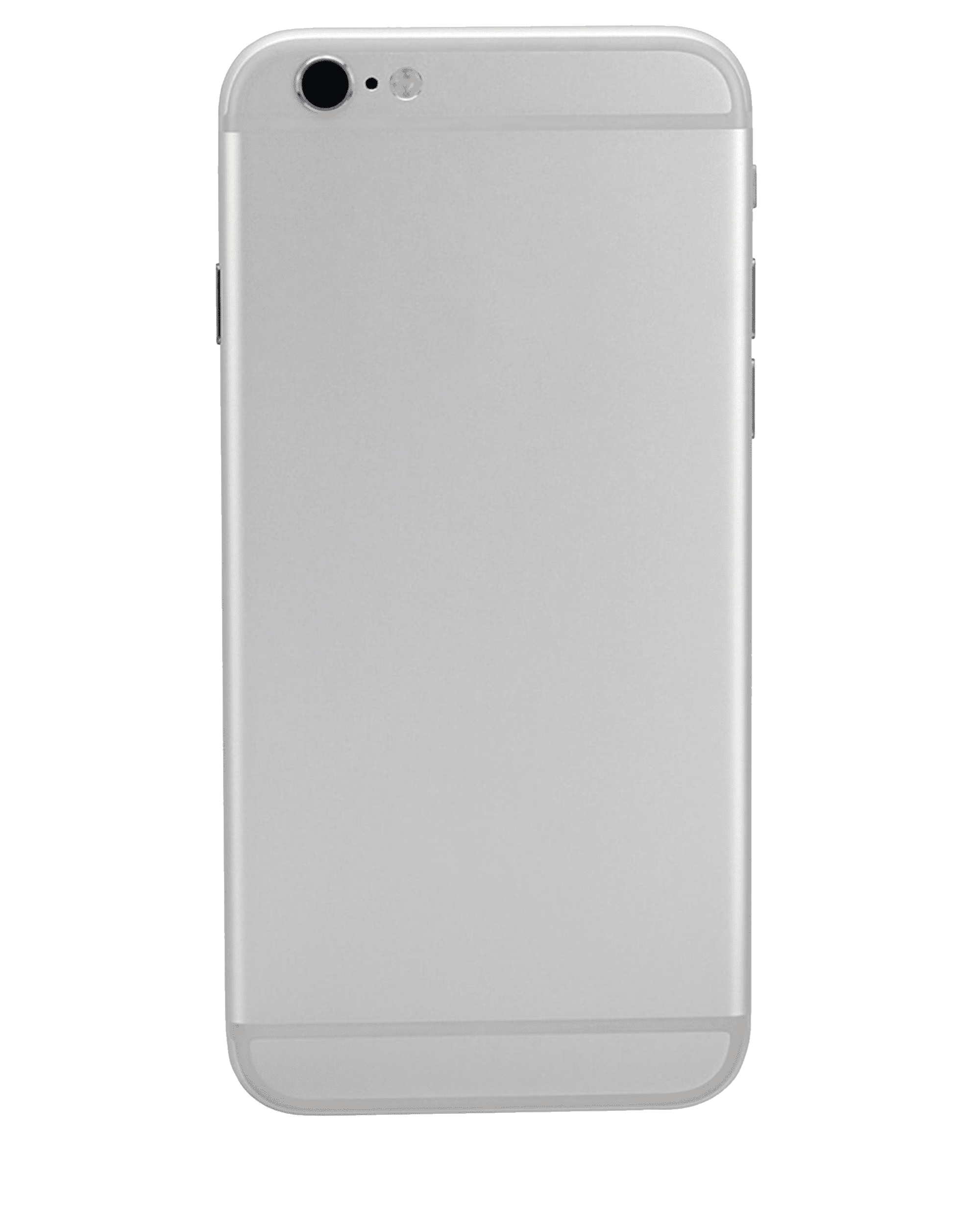 Back Housing W/ Small Components Pre-Installed Compatible For iPhone 6 (Used OEM Pull: Grade A) (Silver)