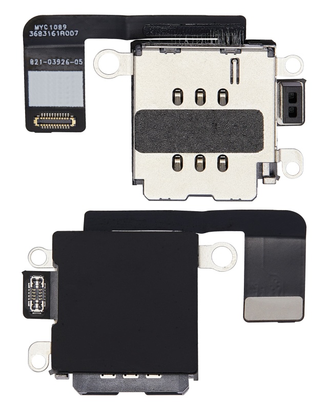 Dual Sim Card Reader Compatible For iPhone 14