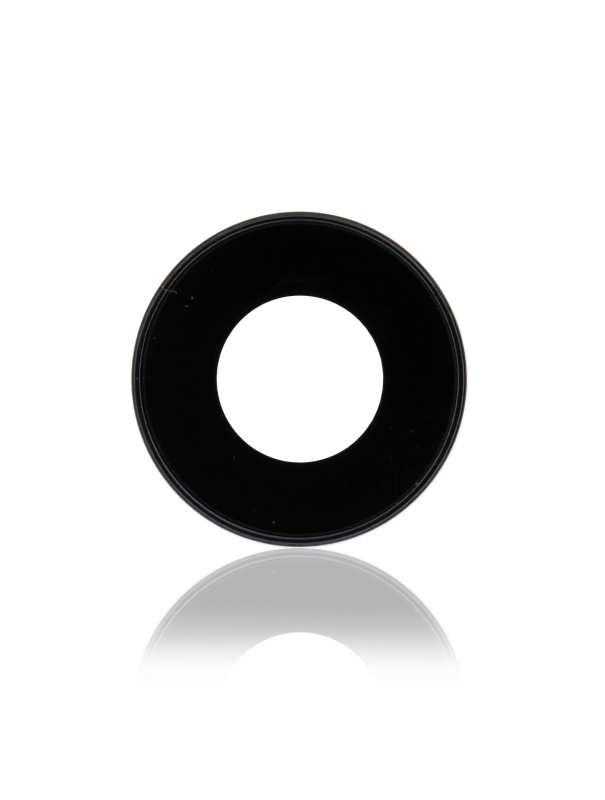 Back Camera Lens With Bracket & Bezel Compatible For iPhone 11 (Black) (Real Sapphire / Premium)