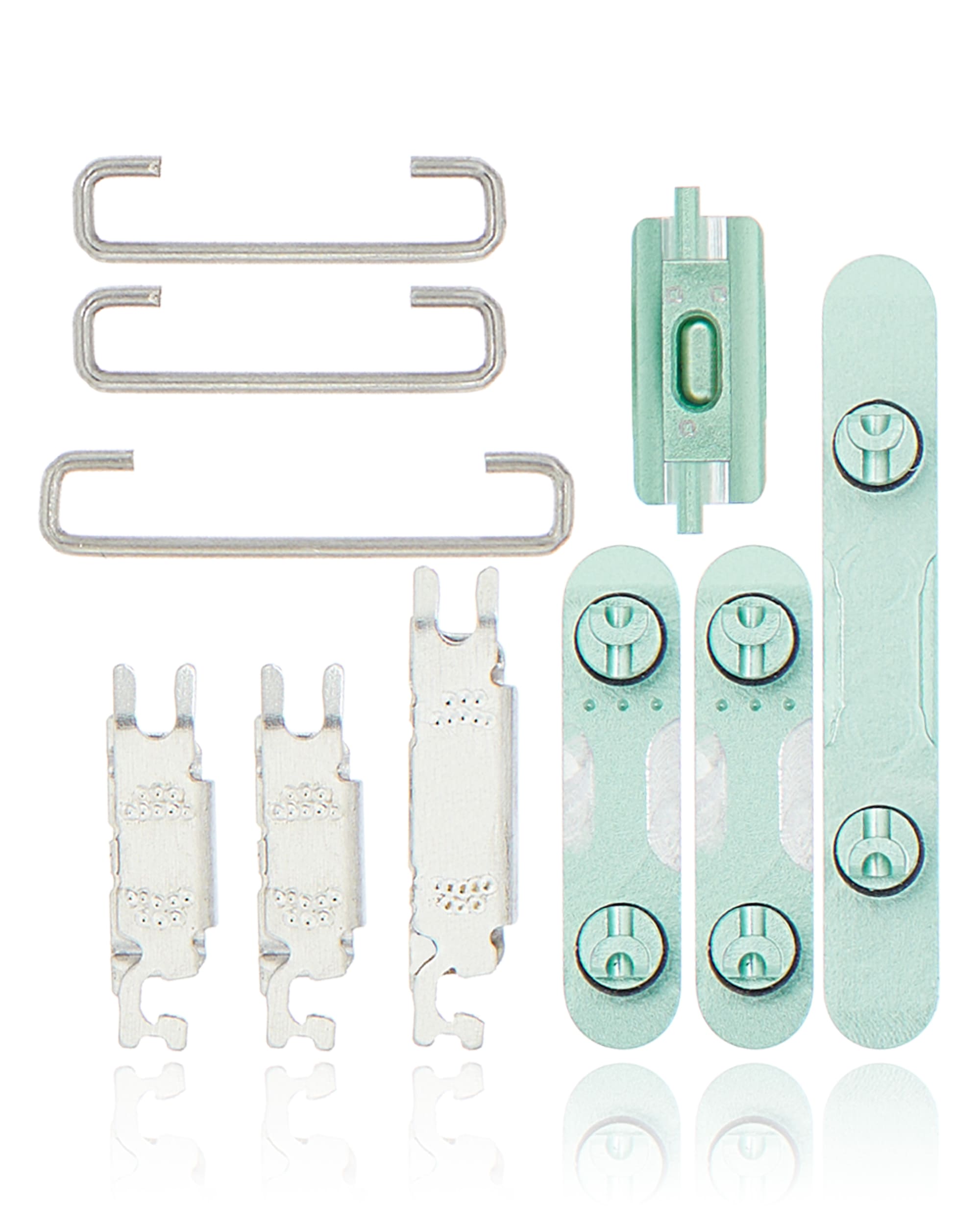 Hard Buttons (Power / Volume / Switch) Compatible For iPhone 11 (Green)