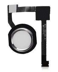 Home Button With Flex Compatible For iPad Mini 4 (Silver)