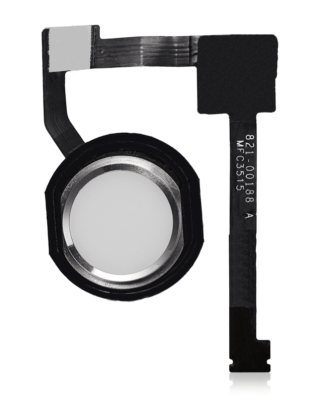 Home Button With Flex Compatible For iPad Mini 4 (Silver)