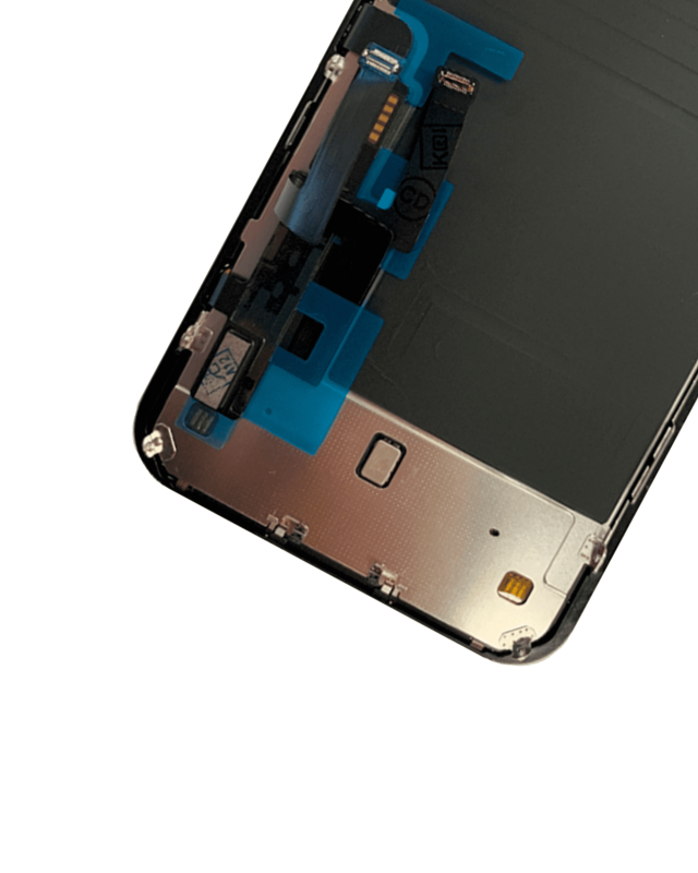 LCD Assembly With Steel Plate Pre-Installed Compatible For iPhone 11 (Aftermarket)
