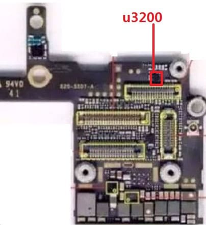 Back Camera IC Compatible For iPhone 6S / 6S Plus (U3200: LP5907SNX-2.85: 5 Pins)