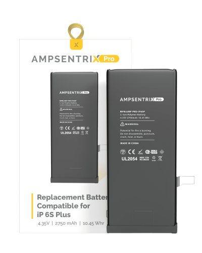 Replacement Battery Compatible For iPhone 6S Plus (AmpSentrix Pro)