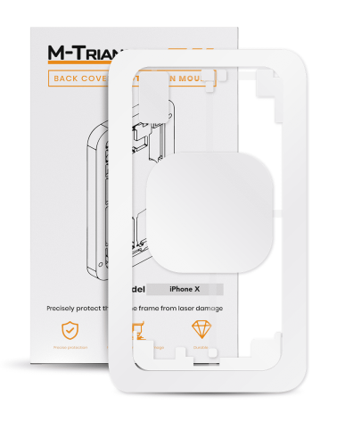 Laser Machine Protection Mold Compatible For iPhone X (M-Triangel)