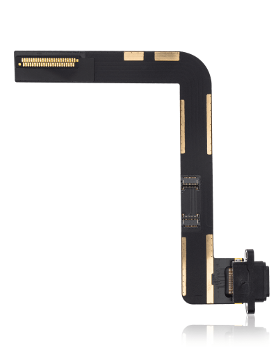 Charging Port Flex Cable Compatible For iPad 7 (2019) / iPad 8 (2020) / iPad 9 (2021) (Black) (Aftermarket Plus)