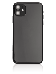 Back Housing W/ Small Components Pre-Installed Compatible For iPhone 11 (Used OEM Pull: Grade A) (Black)