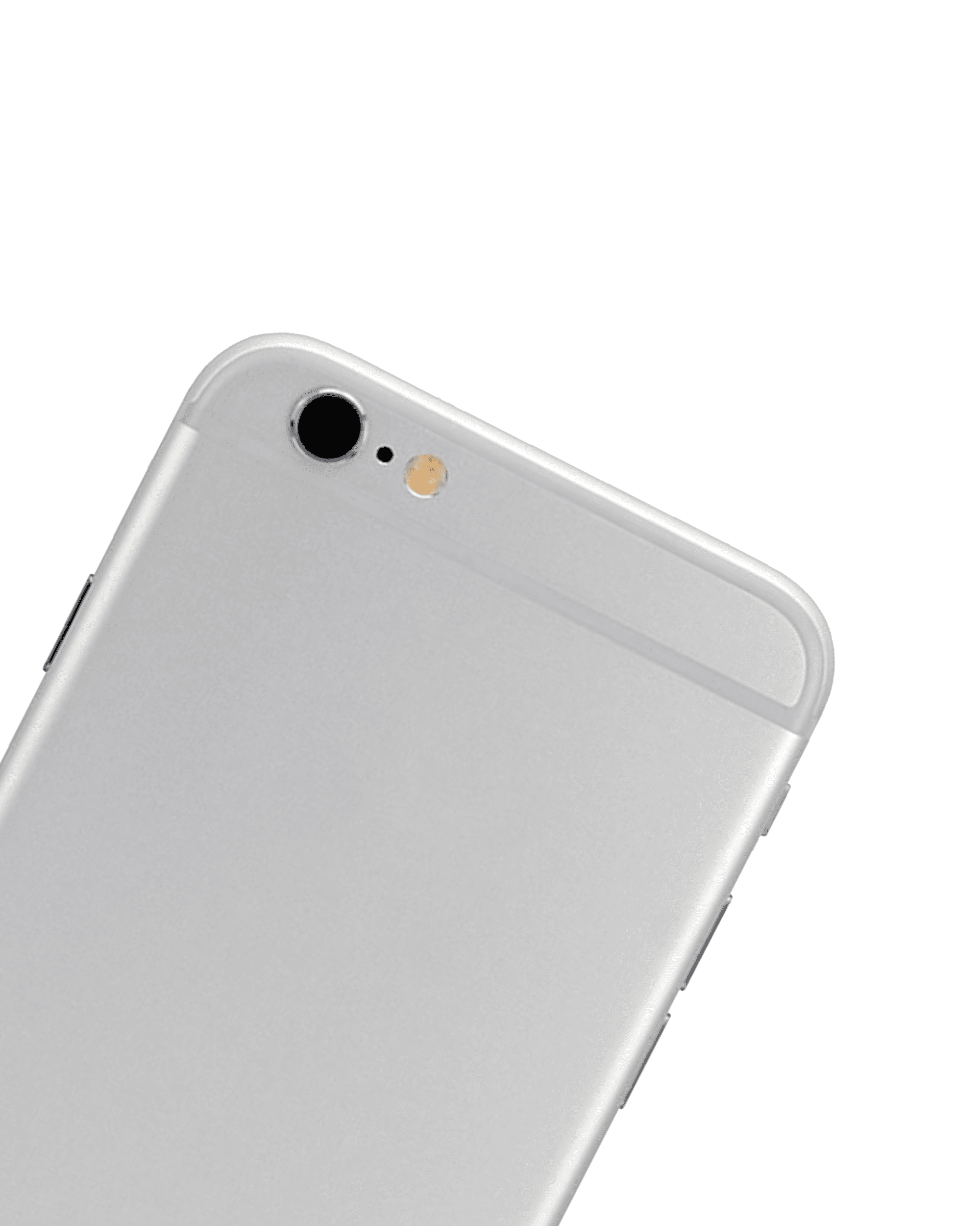 Back Housing W/ Small Components Pre-Installed Compatible For iPhone 6 (Used OEM Pull: Grade A) (Silver)