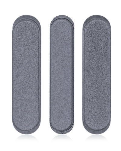 Hard Buttons Set (Power / Volume) Compatible For iPad Pro 12.9" 3rd Gen (2018) / iPad Pro 11" 1st Gen (2018) (Space Gray)