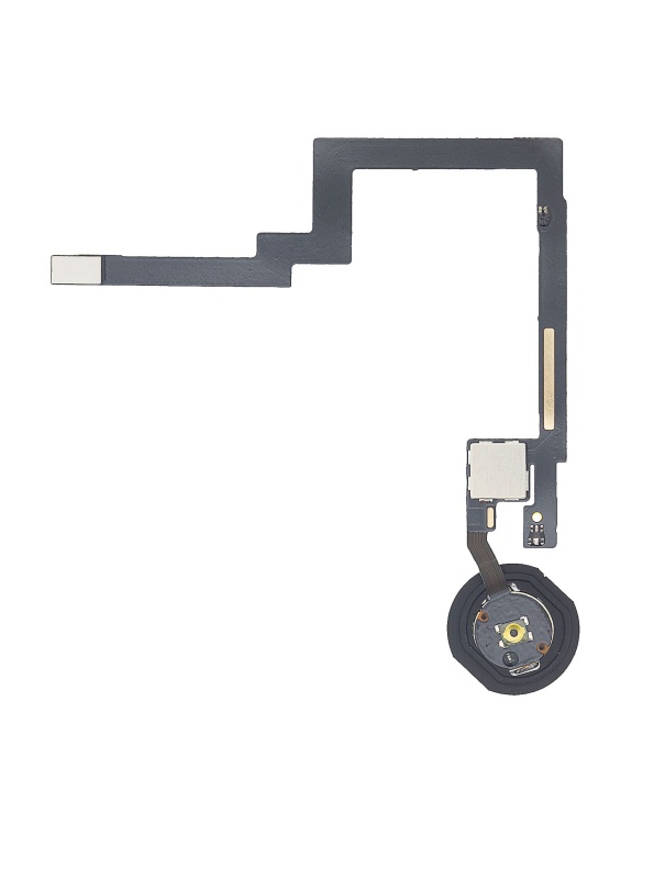 Home Button With Flex Compatible For iPad Mini 3 (Black)