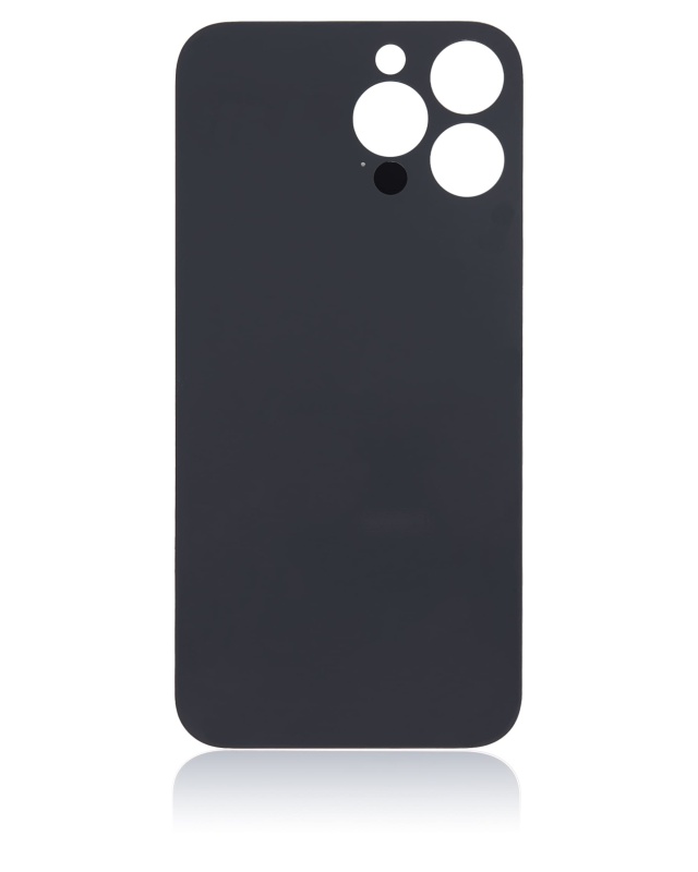 Back Glass With 3M Adhesive Compatible For iPhone 13 Pro Max (No Logo / Large Camera Hole) (Sierra Blue)