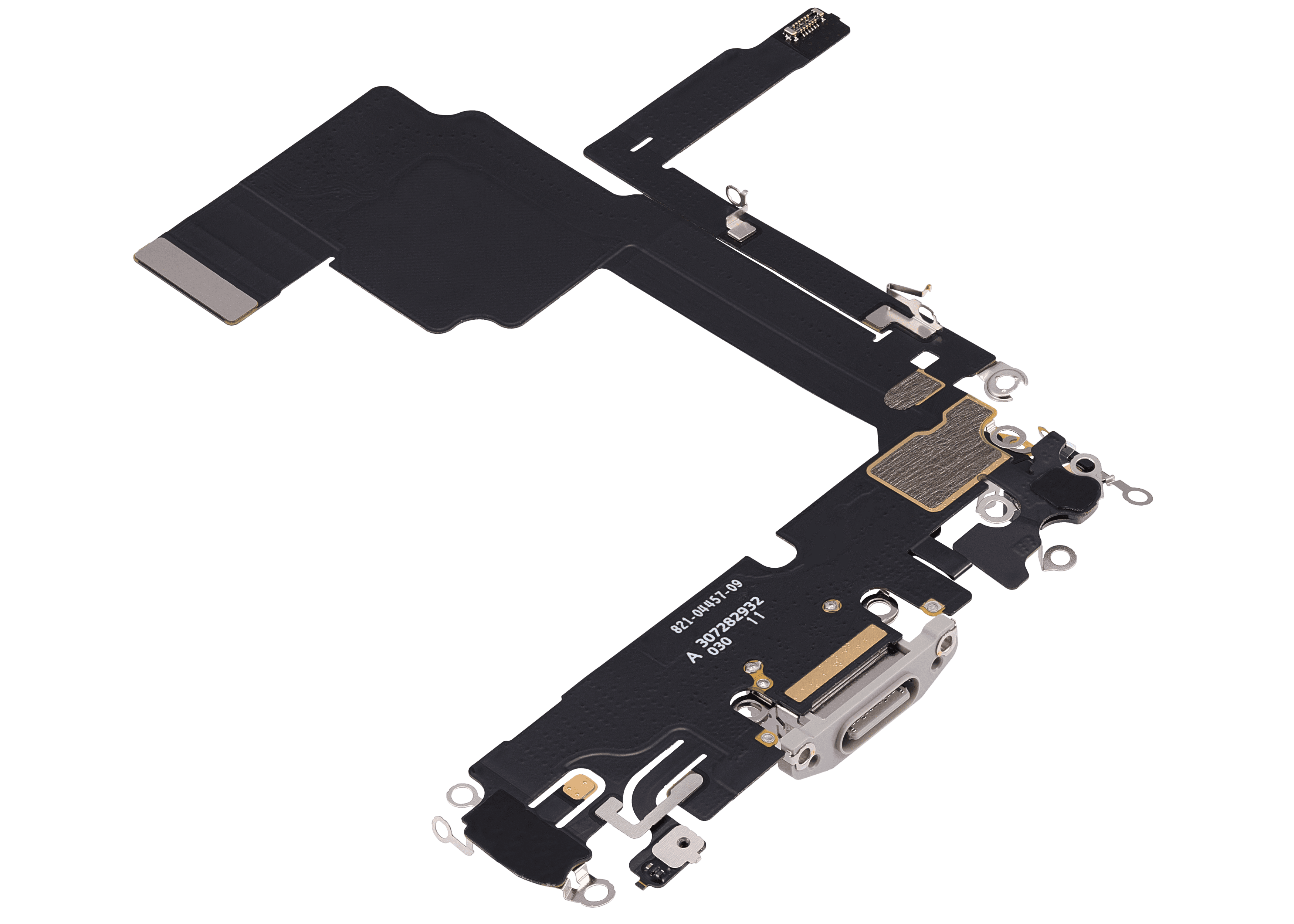 Charging Port Flex Cable Compatible For iPhone 15 Pro (Premium) (White Titanium)