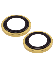 Casper Camera Lens Protector Compatible For iPhone 14 / 14 Plus (Yellow) (Clear)