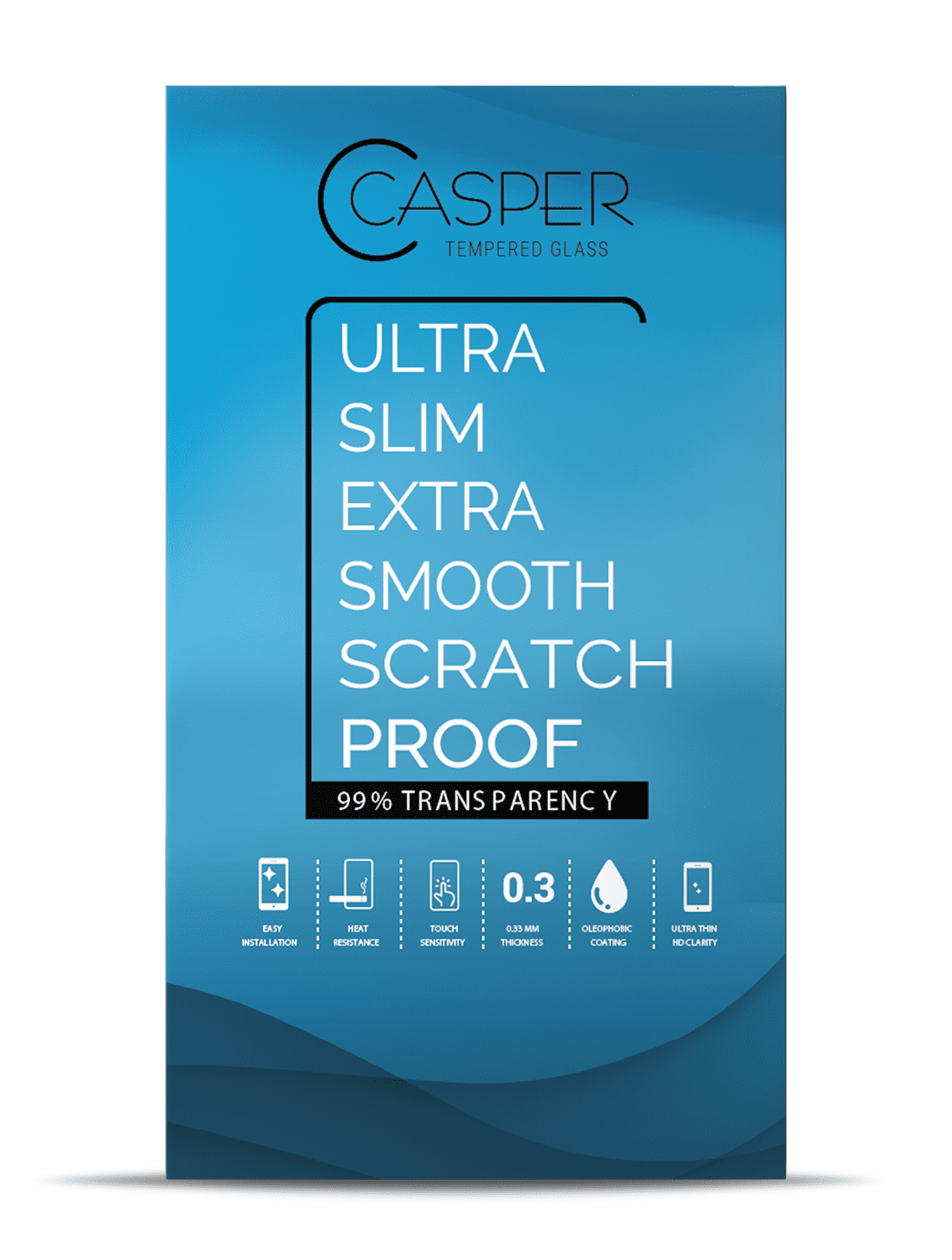 Casper Tempered Glass Compatible For iPhone 13 Mini (10 Pack) (Matte)