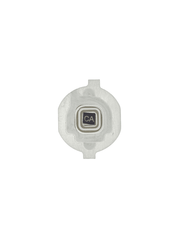 Home Button With Flex Compatible For iPhone 4 (White)
