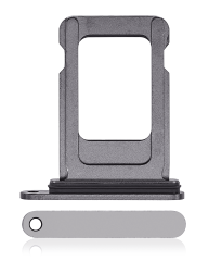 Single Sim Card Tray Compatible For iPhone 14 Pro / 14 Pro Max (Space Black)