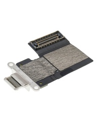 Charging Port Flex Cable Compatible For iPad Pro 12.9" 3rd Gen (2018) / 4th Gen (2020) / iPad Pro 11" 1st Gen (2018) / Pro 11" 2nd Gen (2020) (Premium) (White)