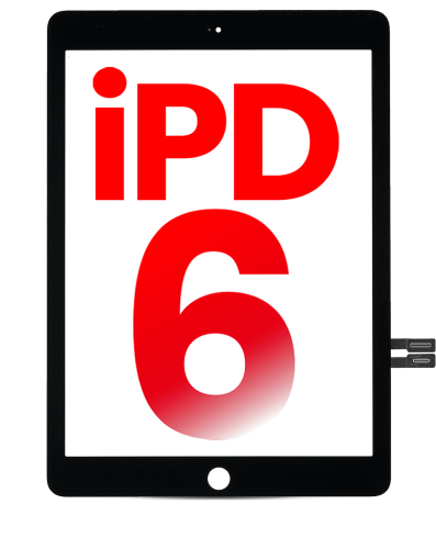 Digitizer Compatible For iPad 6 (2018) (Aftermarket Plus) (Black)