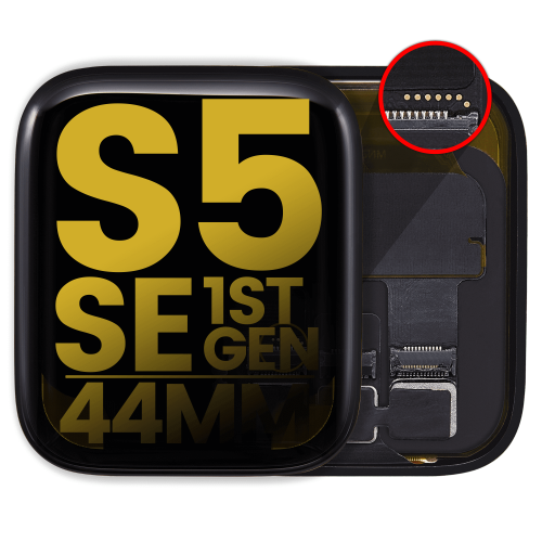 OLED Assembly Compatible For Watch Series 5 / SE 1st (44MM) (Premium)