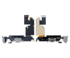 Charging Port Flex Cable Compatible For iPhone 6 Plus (Premium) (Space Gray)