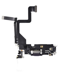 Charging Port Flex Cable Compatible For iPhone 14 Pro (Premium) (Deep Purple)