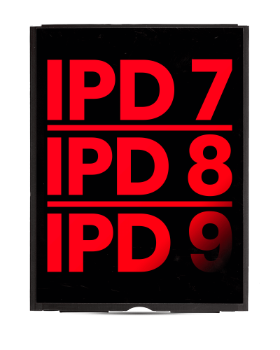 LCD Compatible For iPad 7 (2019) / iPad 8 (2020) / iPad 9 (2021) (Aftermarket Pro: XO7)