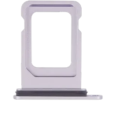 Single Sim Card Tray Compatible For iPhone 14 / 14 Plus (Purple)