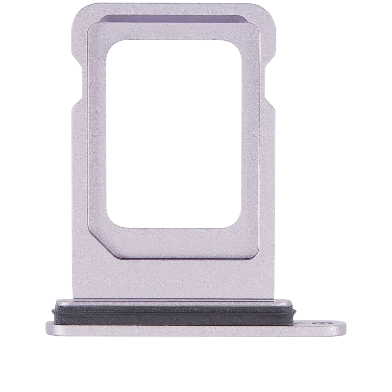 Single Sim Card Tray Compatible For iPhone 14 / 14 Plus (Purple)