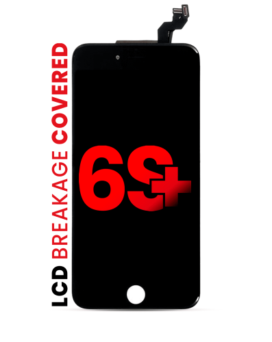 LCD Assembly With Steel Plate Compatible For iPhone 6S Plus (Aftermarket Pro: XO7 Incell) (Black)