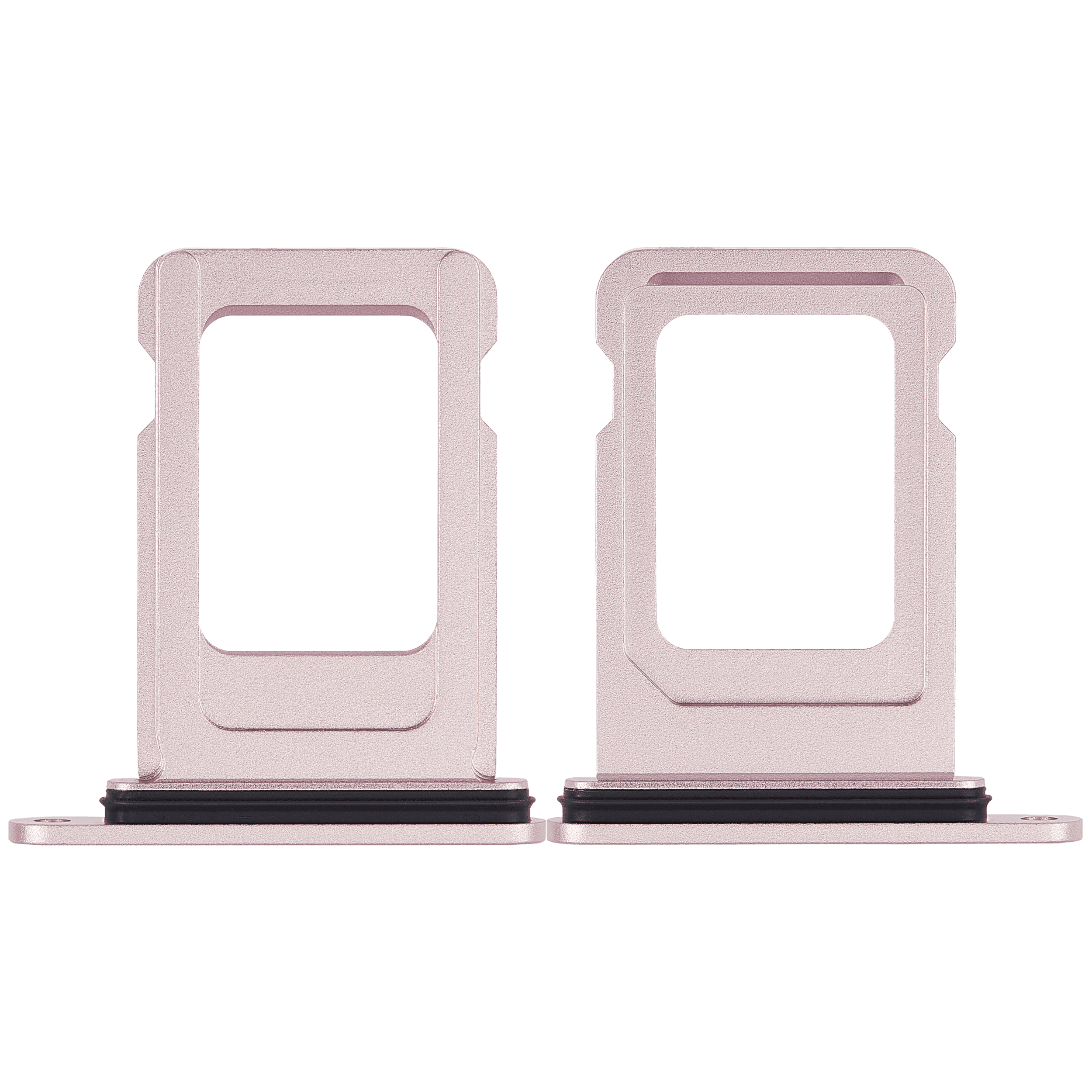 Single Sim Card Tray Compatible For iPhone 15 / 15 Plus (Pink)