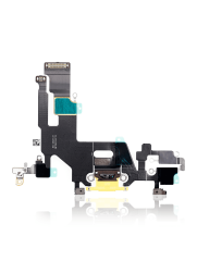 Charging Port Flex Cable Compatible For iPhone 11 (Premium) (Yellow)