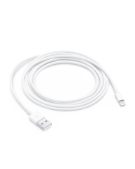 USB-A To Lightning Cable (3ft.) For iPhone / iPad / iPod (Used OEM Pull: Grade A) (Bulk Pack) (10 Pack)