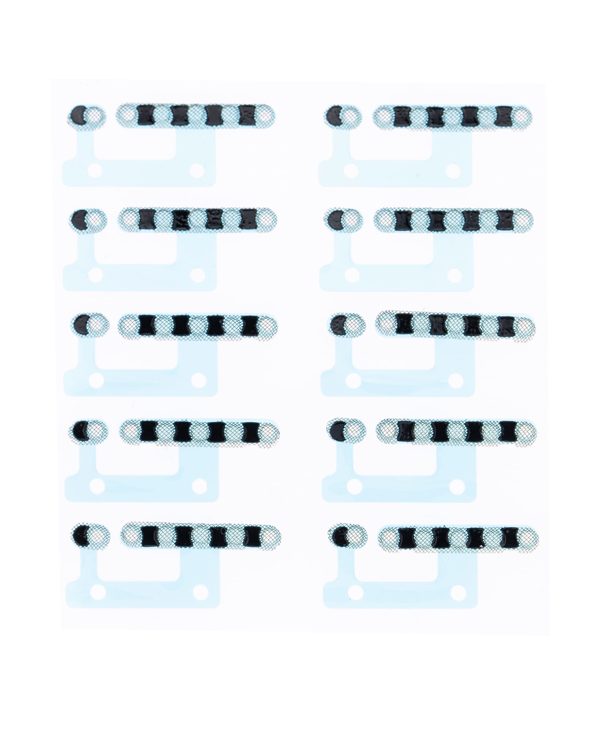 Loudspeaker / Mic Mesh Compatible For iPhone 12 Pro Max (Gold) (10 Pack)