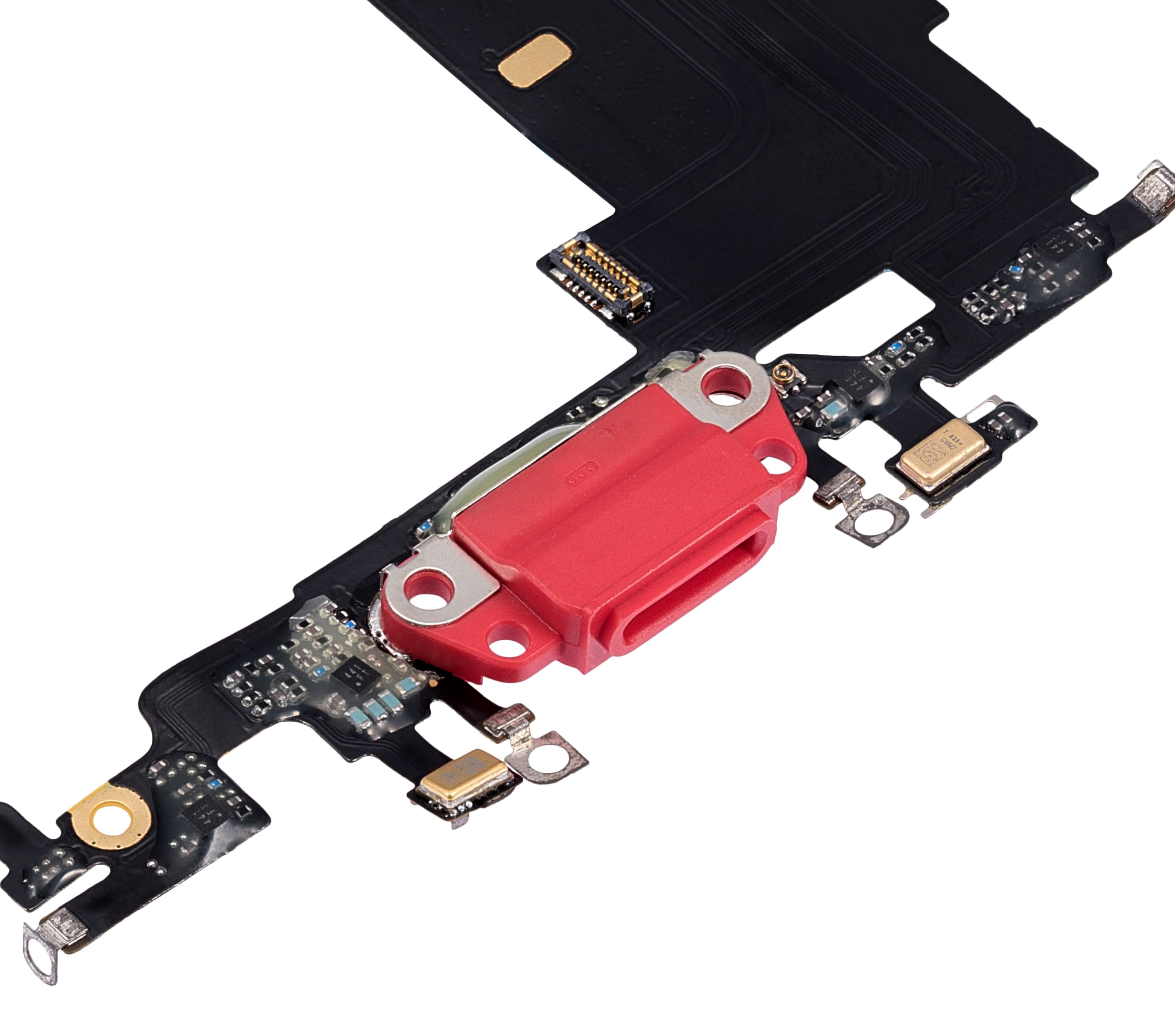 Charging Port Flex Cable Compatible For iPhone SE (2020) (Aftermarket Plus) (Red)