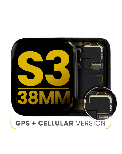 OLED Assembly Compatible For Watch Series 3 (38MM) (GPS &amp; Cellular Version) (Premium)
