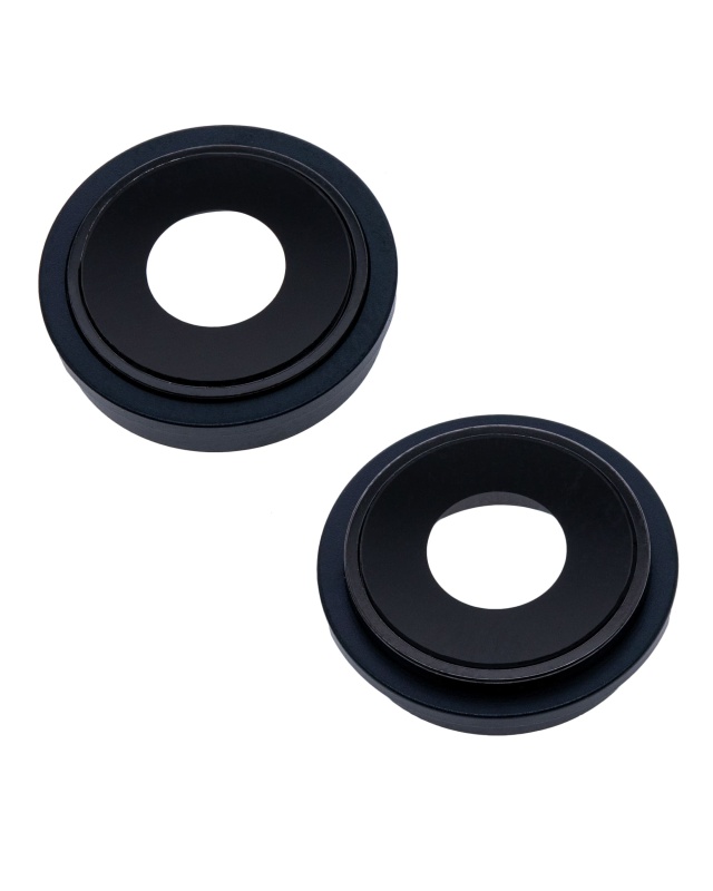 Back Camera Lens With Bracket & Bezel Compatible For iPhone 13 / 13 Mini (Aftermarket Plus) (Midnight)