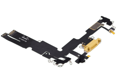 Charging Port Flex Cable Compatible For iPhone 14 Plus (Premium) (Yellow)